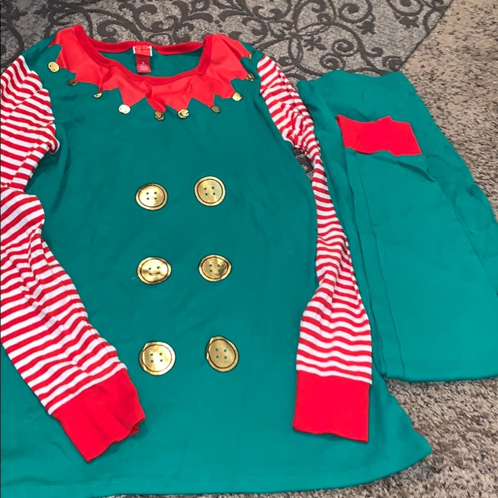 Elf Like Pijama Set